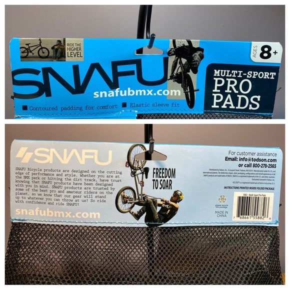 Snafu Multisport Knee and Elbow Pads - Picture 7 of 7